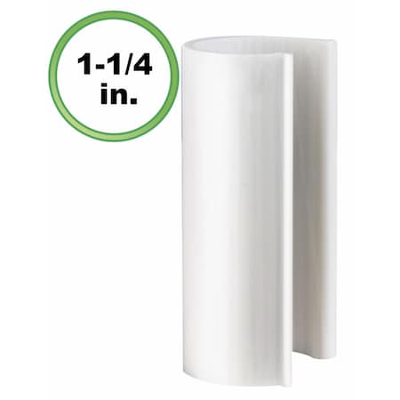 Circo Innovations 4 x 1.25 in. Snap Clamp ABS, Light Grip, 10PK 14-EZ